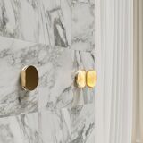 Powder compact wall lamp
