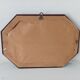 Vintage octagonal mirror from the 1960s.