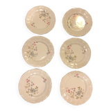 Dessert plates x6
