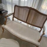 French vintage bank chair