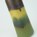 1960s 70s vintage scheurich VASE model 205-32 matte glaze shades of yellow