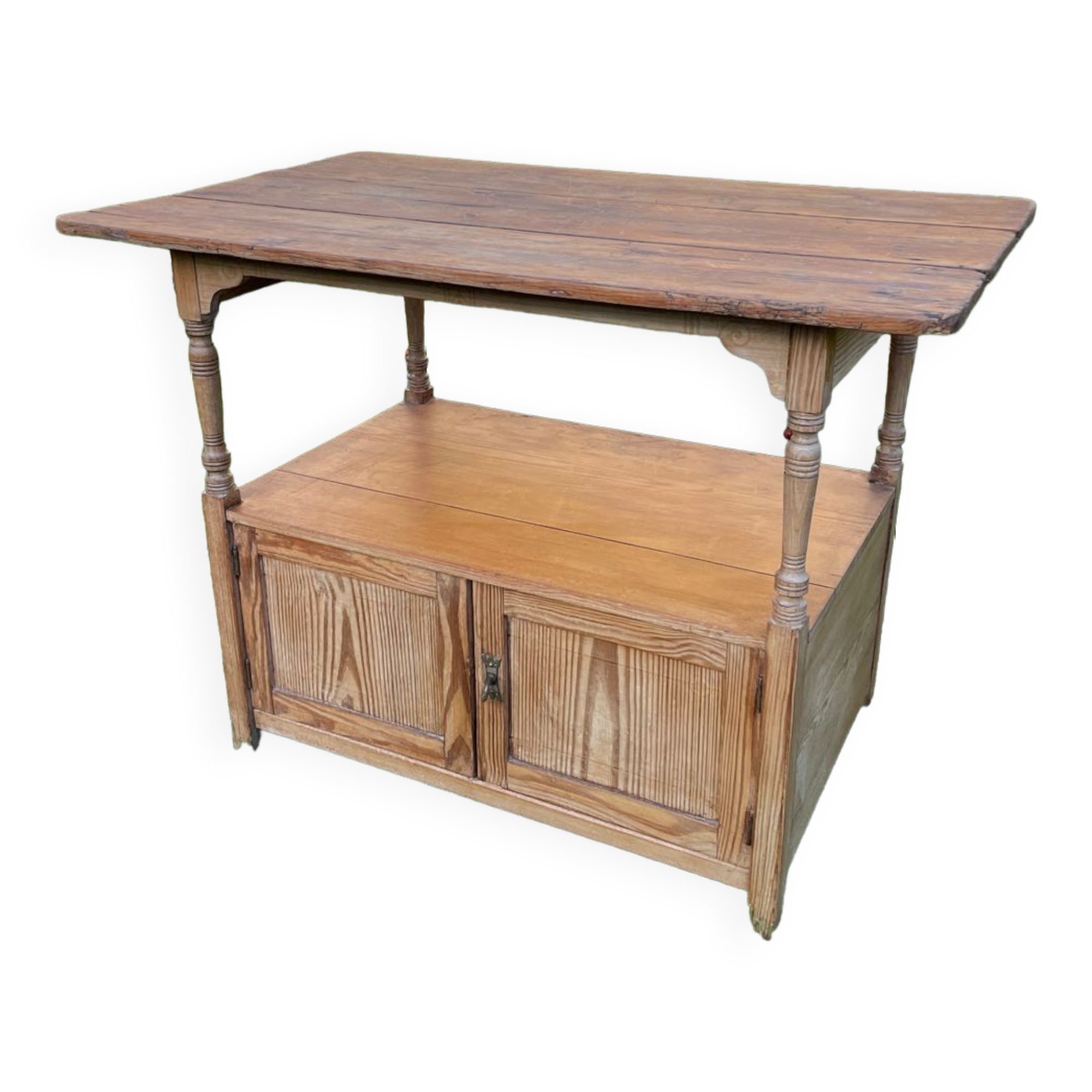 Vintage store serving table 1900