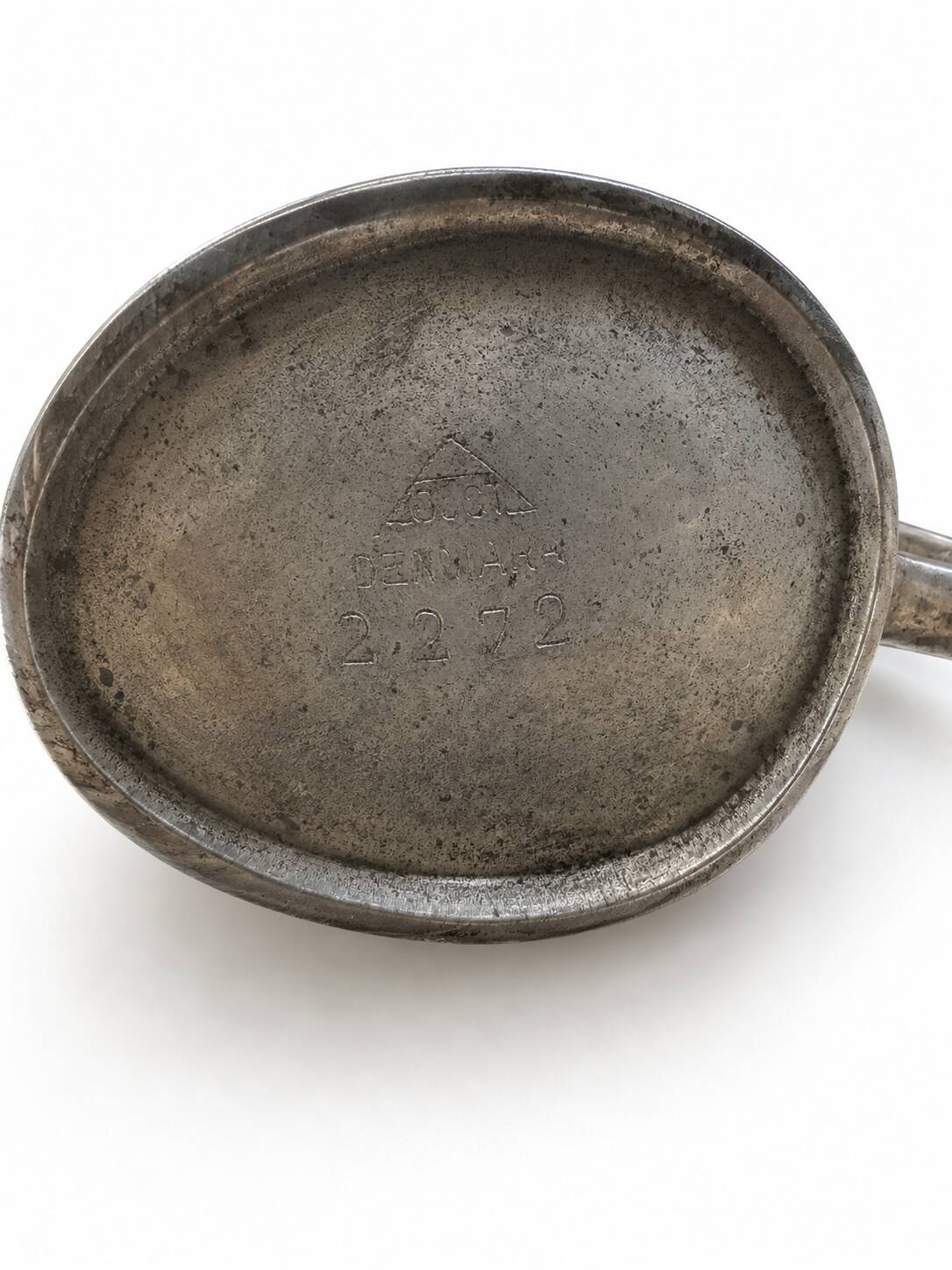 Modernist Sauce Boat in Pewter — Just Andersen, Denmark 1930 (Model 2272)