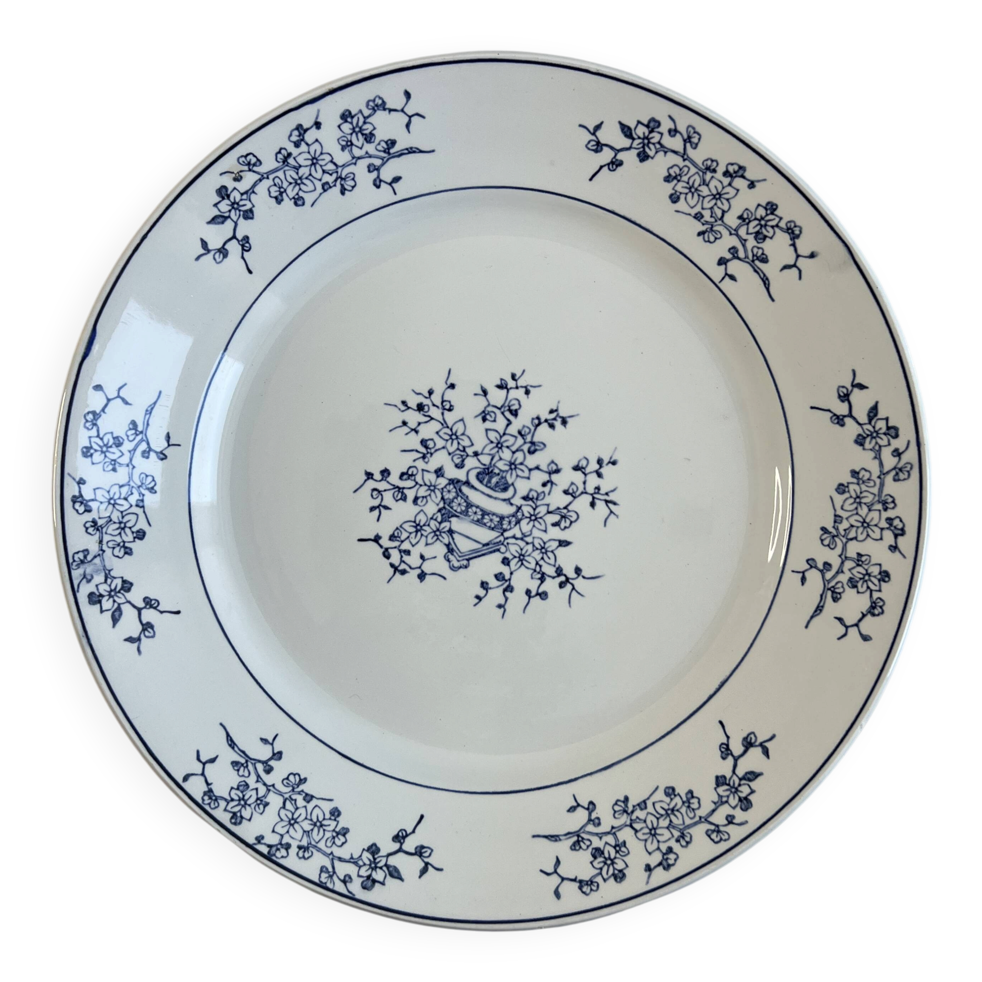 St Amand flat iron presentation plate