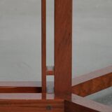 Beautiful and extendable Art Deco design dining table for 6 to 8 people