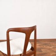 Chaise de Salle à Manger Mid-Century en Teck par Johannes Andersen pour Uldum Møbelfabrik, Danemark, 1960s, Set de 4.