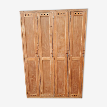 Old wooden locker