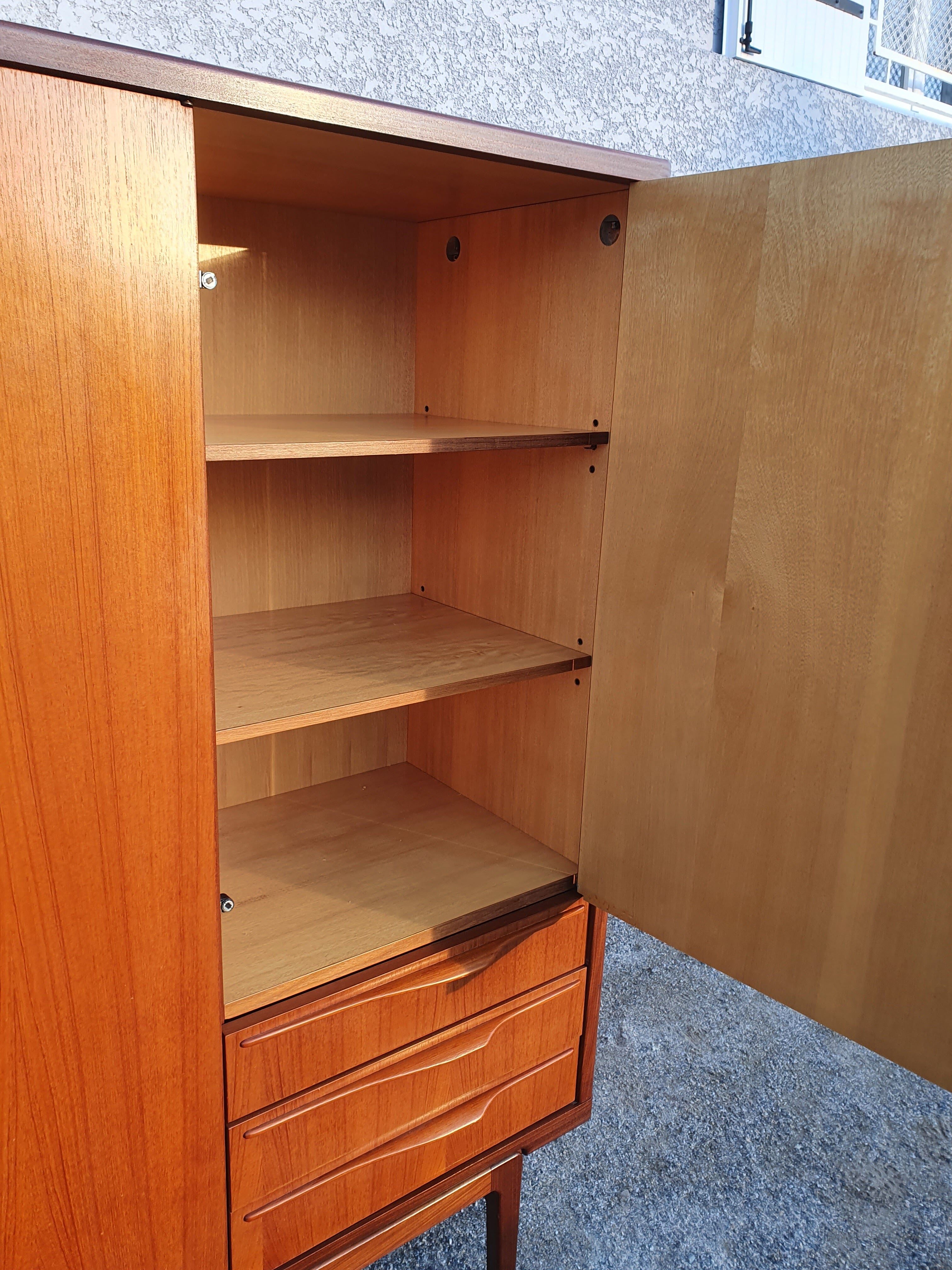 Vintage Scandinavian teak wardrobe