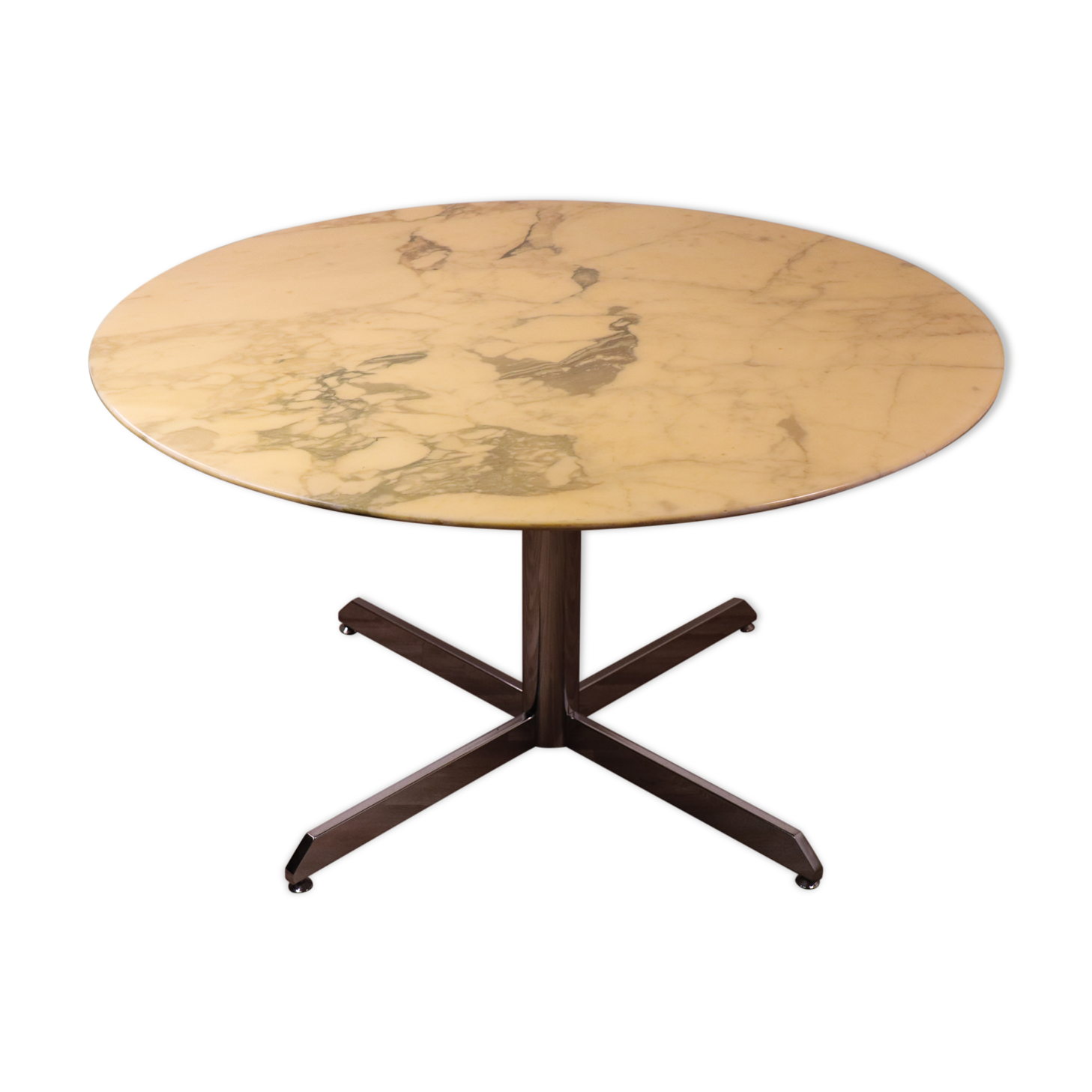 Table de repas Roche Bobois en marbre 1970