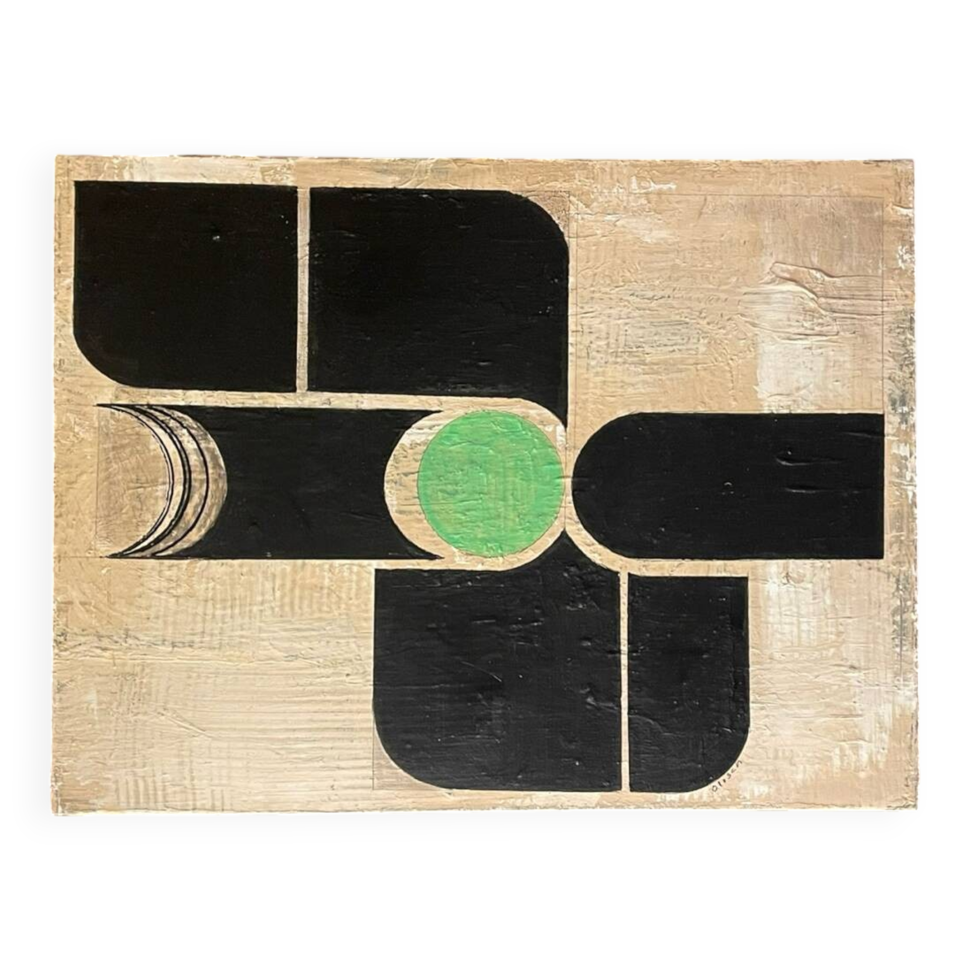 Tableau Olisch "Bauhaus Bird"