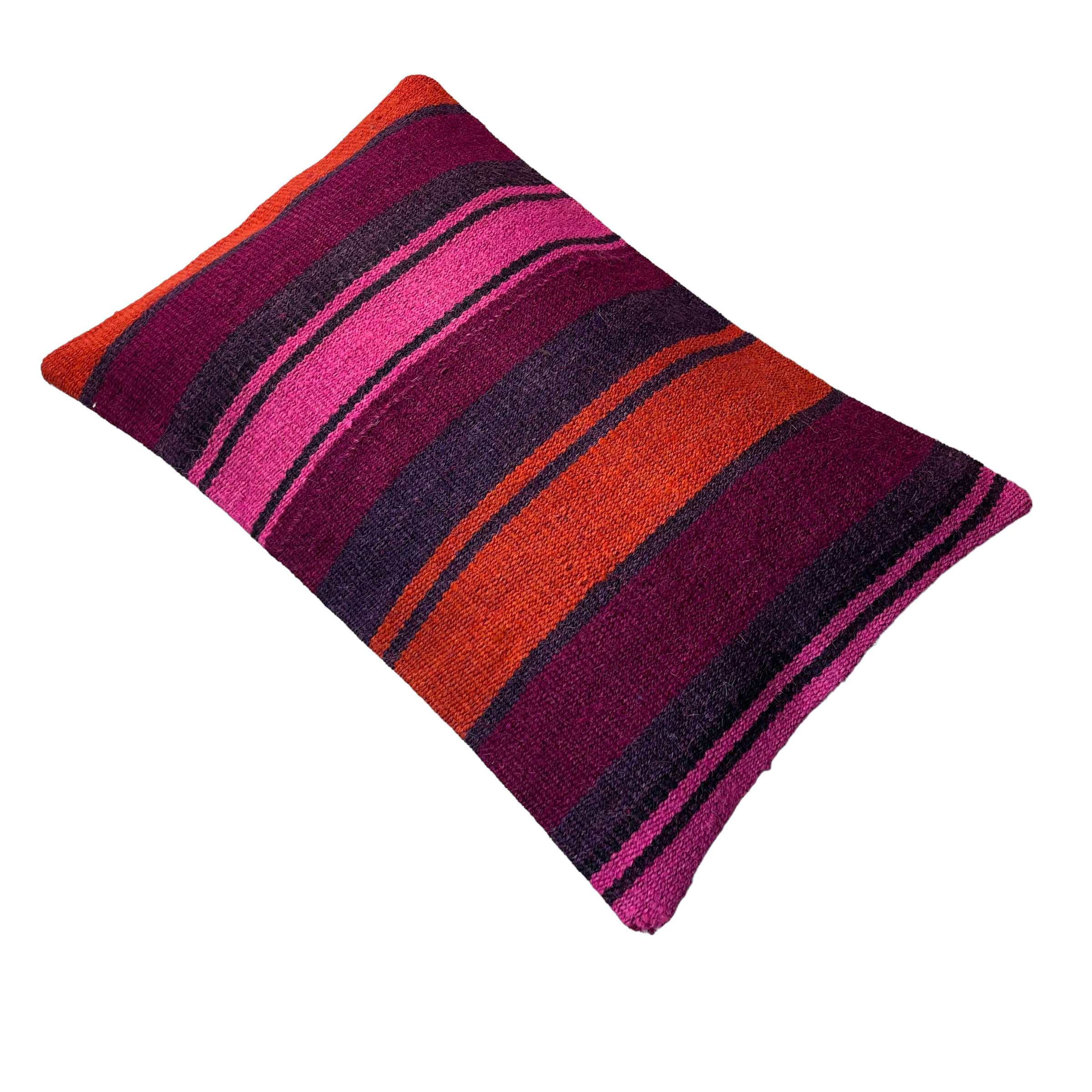 Housse de coussin vintage turque faite à la main, 30 x 50 cm