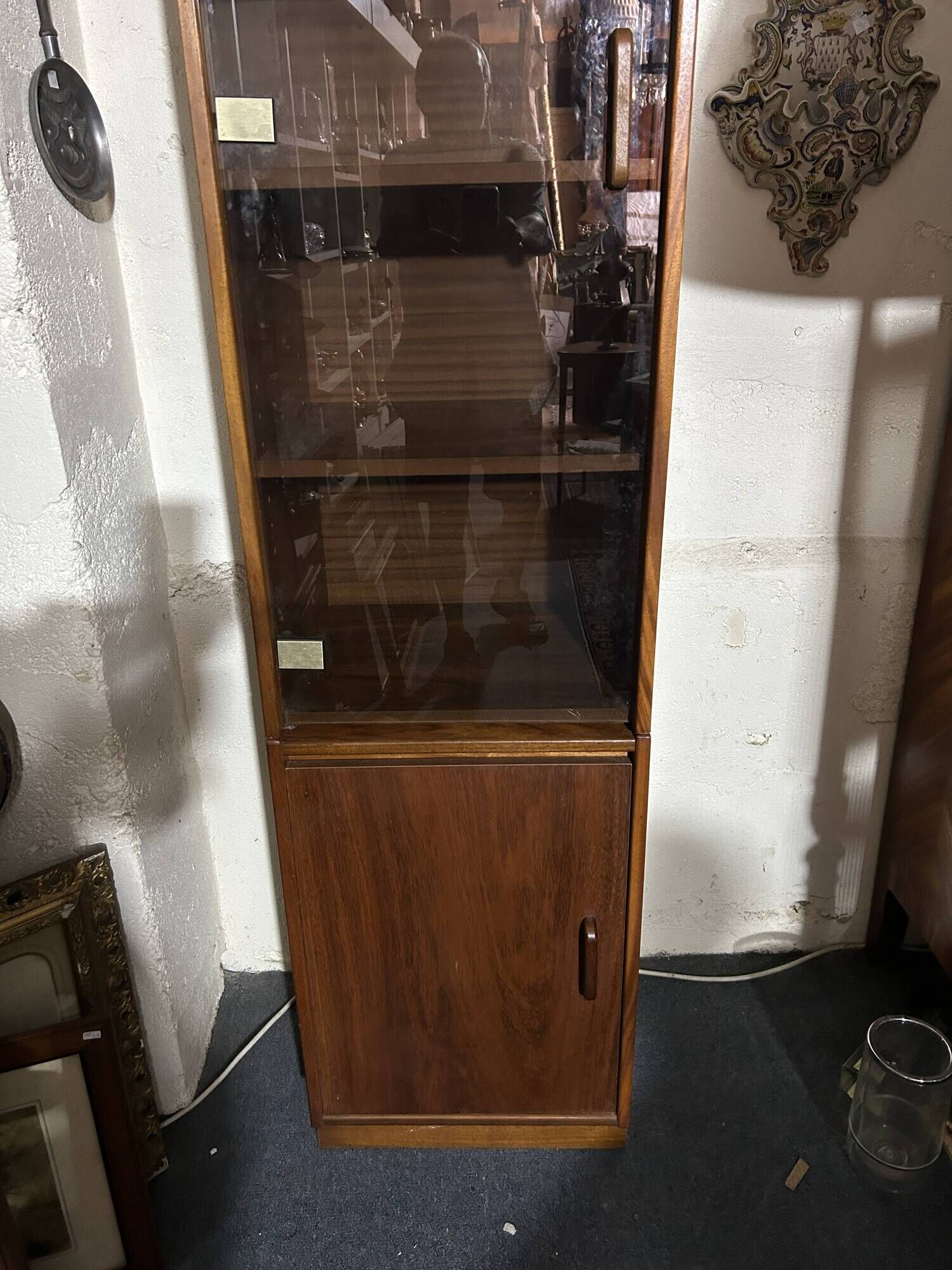 Scandinavian display cabinet, 1960s