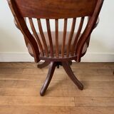 Early 20th century screw office chair