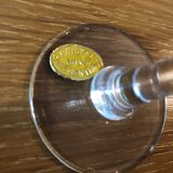 10 Meisenthal crystal glasses