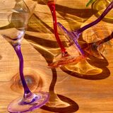 Vintage 80's Zig Zag Glasses