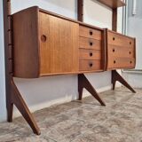 Freestanding storage unit Ergo, Vintage Scandinavian 1960s