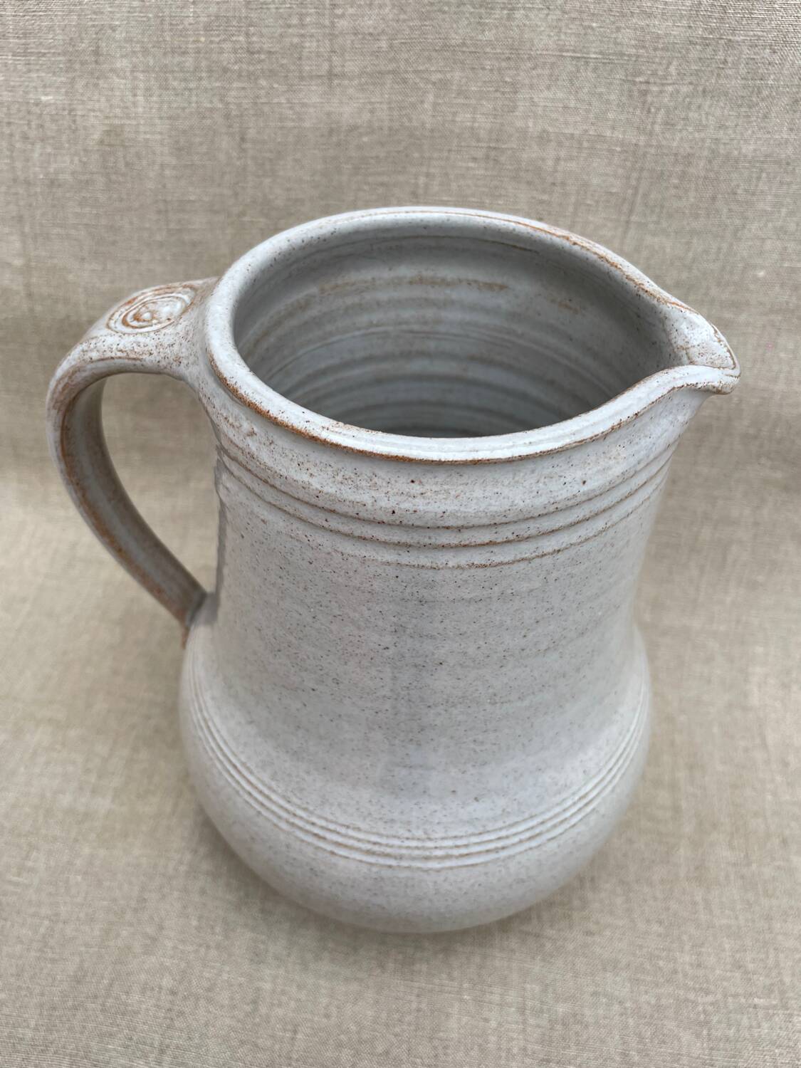 Volkoff Vallauris stoneware pitcher