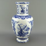 Earthenware vase from molen in holland