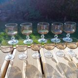 Set of liquor glasses