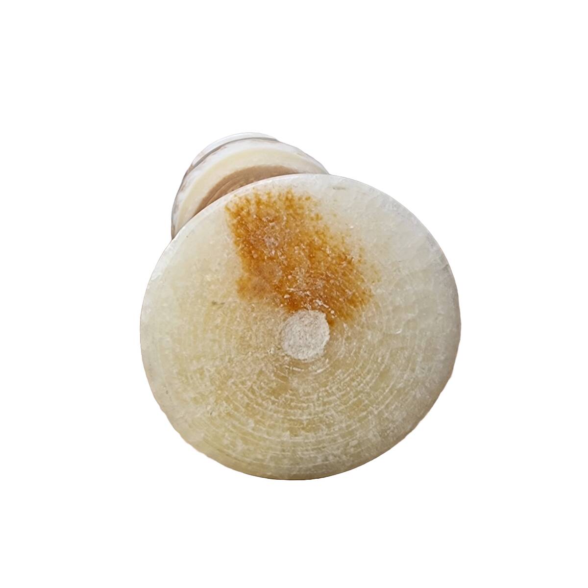 Vintage Large Onyx Marble Vase, 1980s