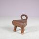 1950s Brutalist milking stool from France