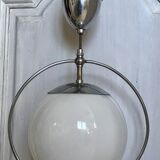 Opaline Art Deco pendant lamp