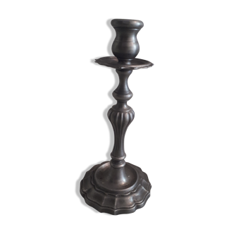 classic-style tin candlestick