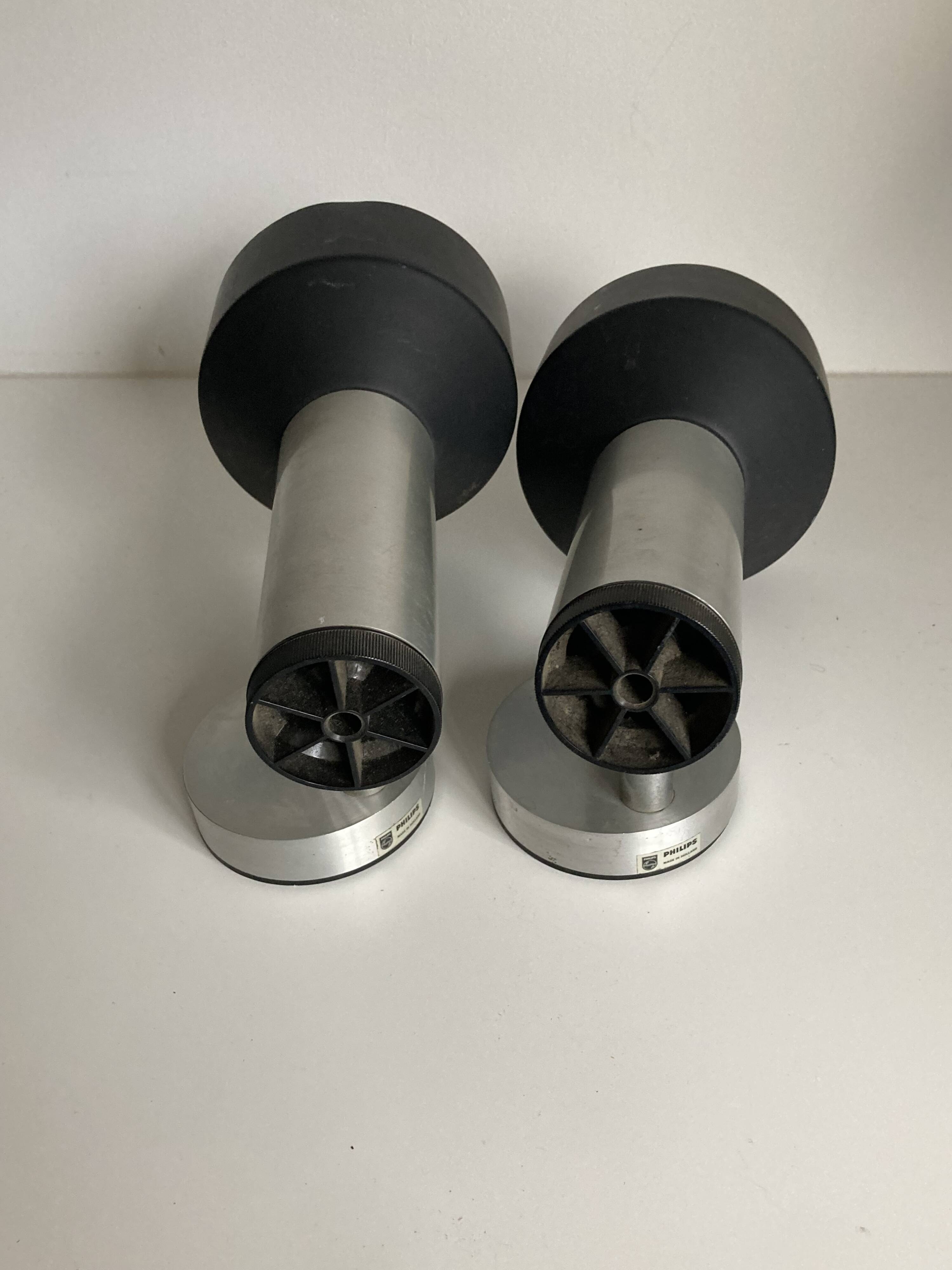 Lot of 2 vintage philips spotlights from the 70s