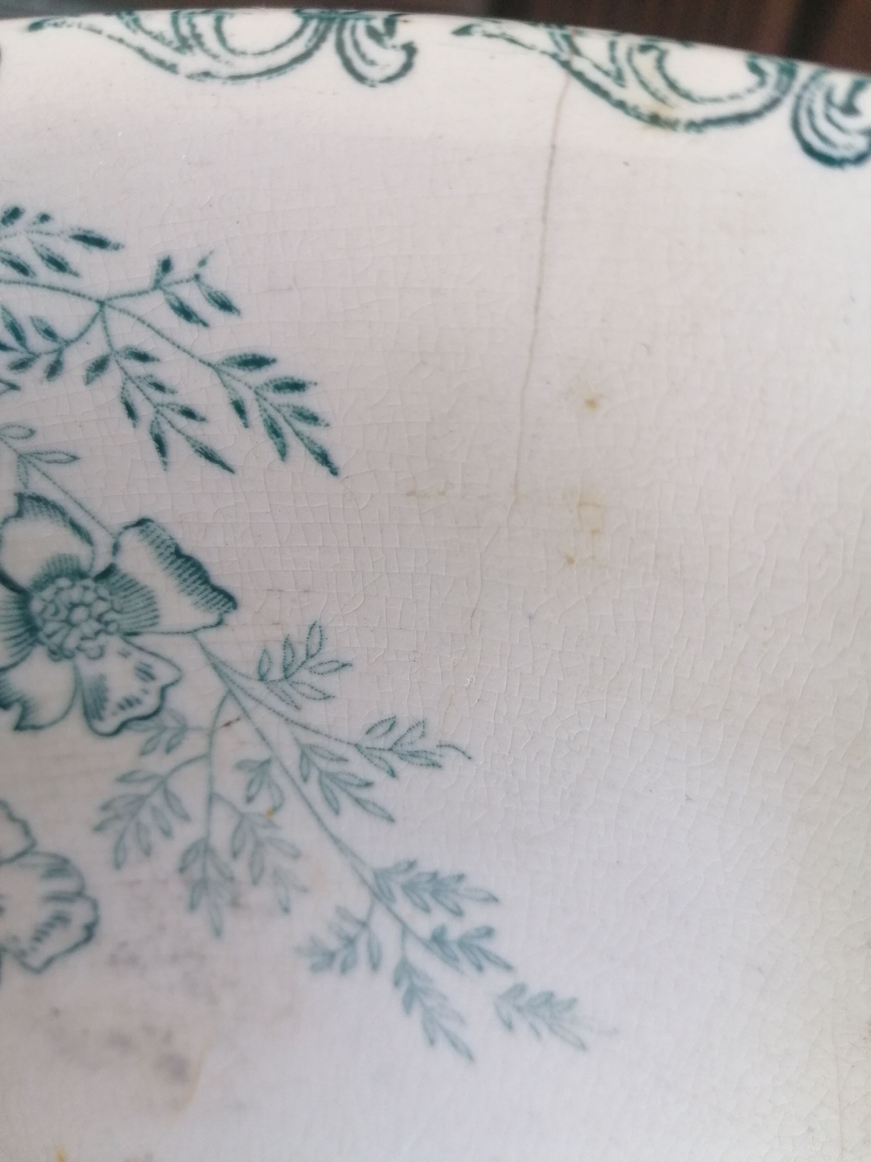 Bowl sarreguemines iron land