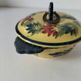 Breton bonbonnière Quimper Henriot – Hand-painted earthenware