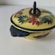 Breton sweet box Quimper Henriot – Hand-painted earthenware