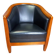 Dark blue club armchair (2x)