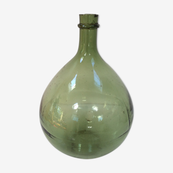 Demijohn decorative green pale 10 litres