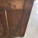 Antique dresser with glass doors and fleur-de-lys from the 50s