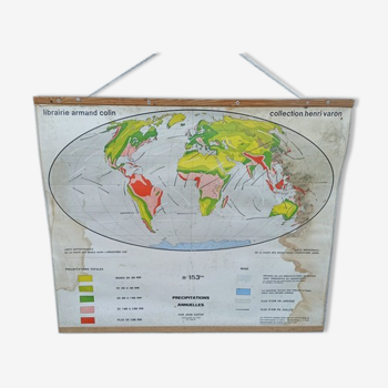 Planisphere, school map