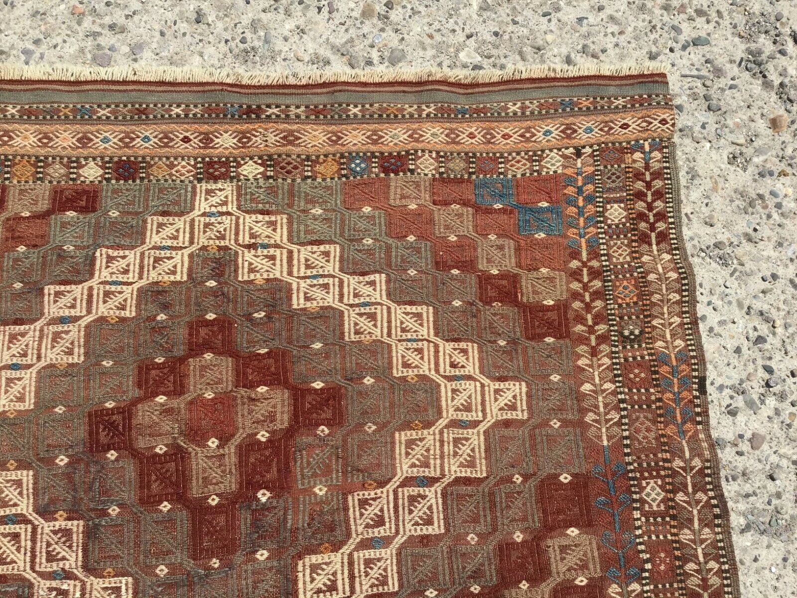 5x7 ft large kilim area rugs - rugs for living room