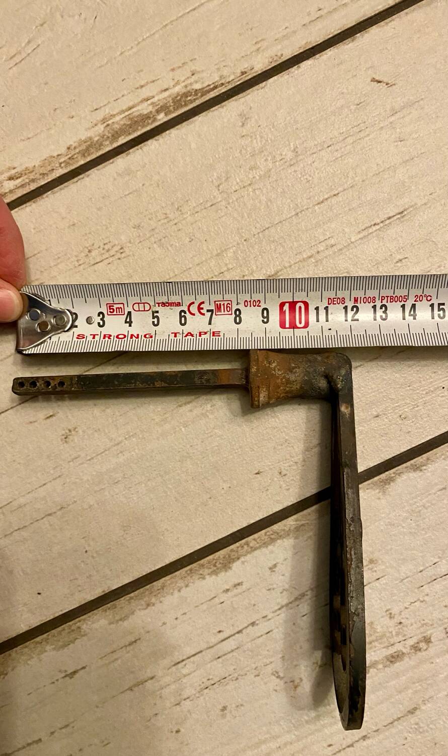 Brass door handles and plates