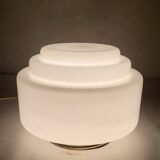 Art Deco ceiling light in opaline glass