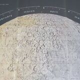 Belle affiche de la Lune de 1969