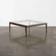 Bespoke shagreen and brass coffee table