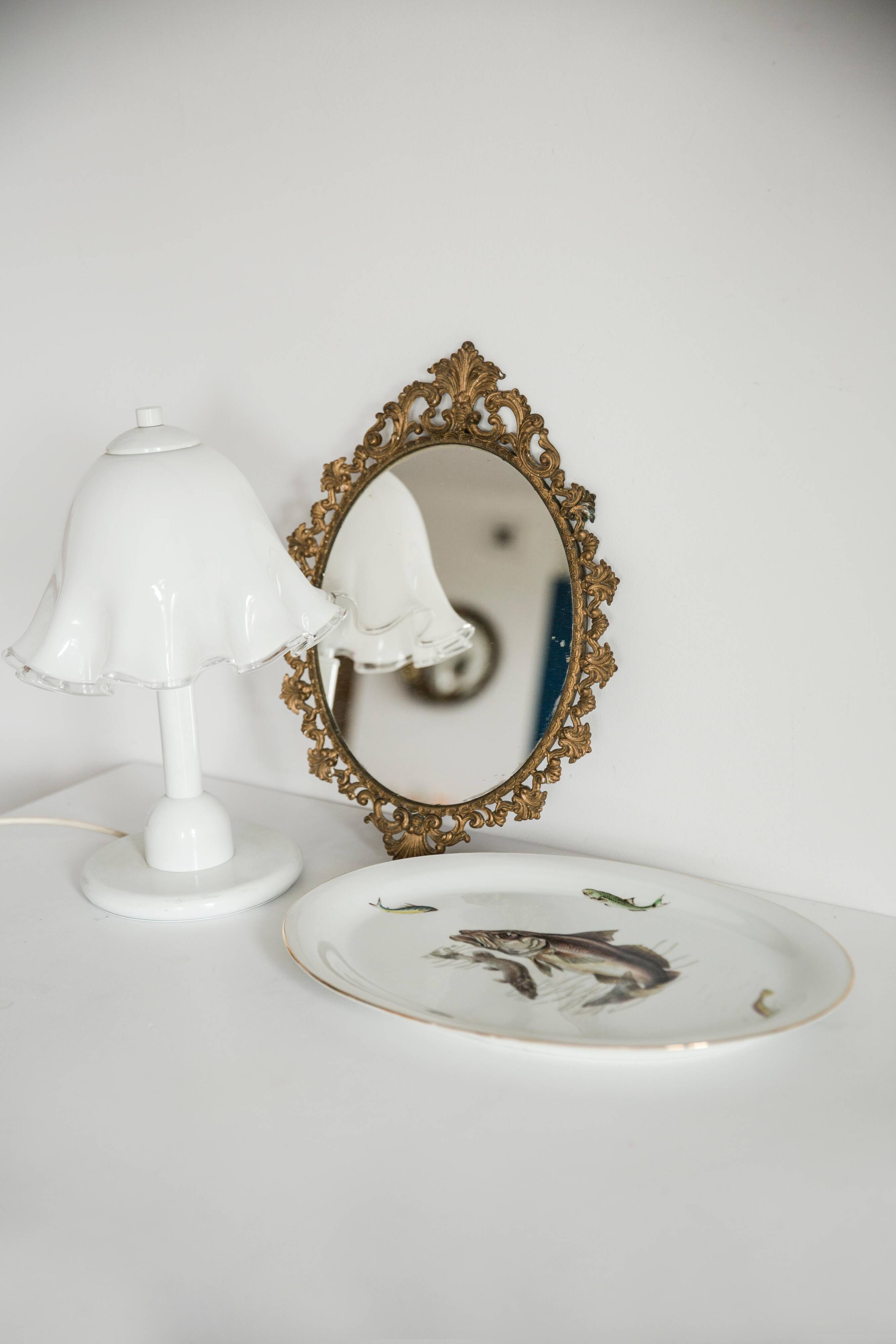 Decorative plate vintage fish mid-century, Bavaria, Germany, 1970s
