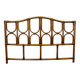 Rattan headboard