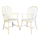 Pair of vintage Scandinavian windsor armchairs