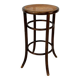 Cane and bentwood austria barstool, 1940s