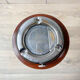 Wooden ashtray on foot 1960s par-fumee
