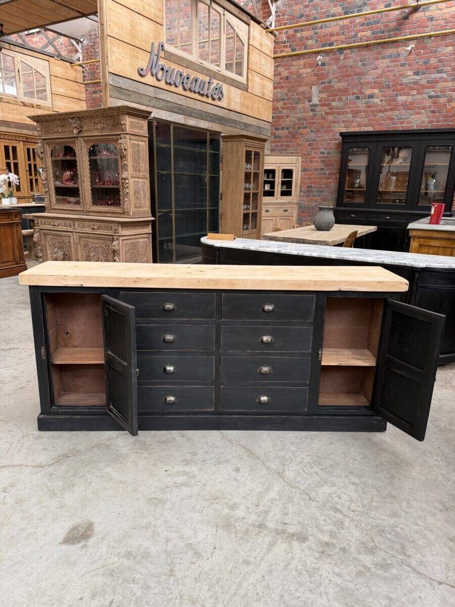 Workshop furniture from the early 20th century.