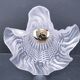 Porcelain and flower glass wall lamp early 20th century