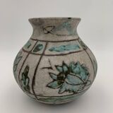 J. MASSIER, Vallauris - Vase ancien grès émaillé - Années 1930-1940
