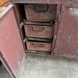 Series of 4 wooden chairs and cannage
