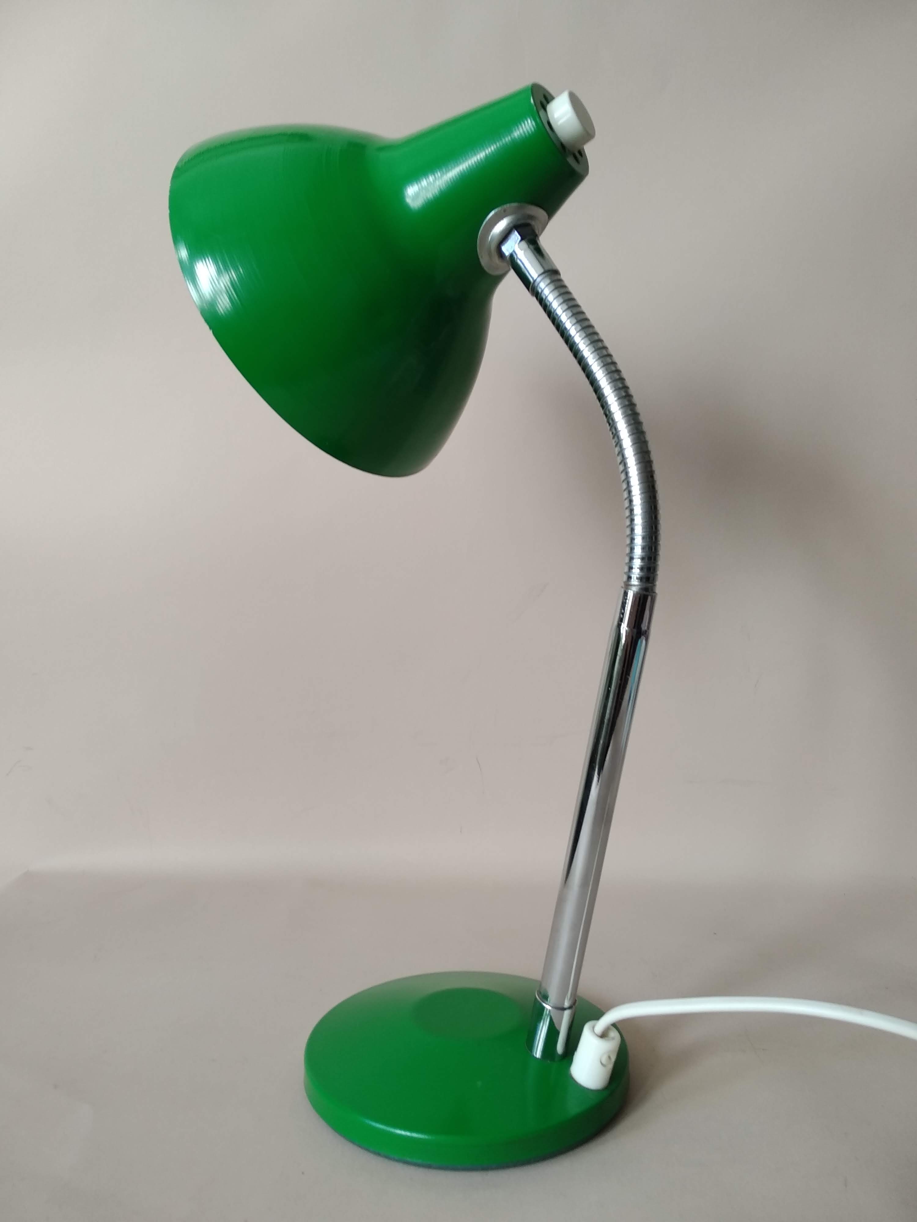 Vintage flexible desk lamp